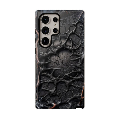 Black Veins Tough Phone Case – Lovecraftian Horror Design for iPhone, Samsung Galaxy, and Google Pixel Devices