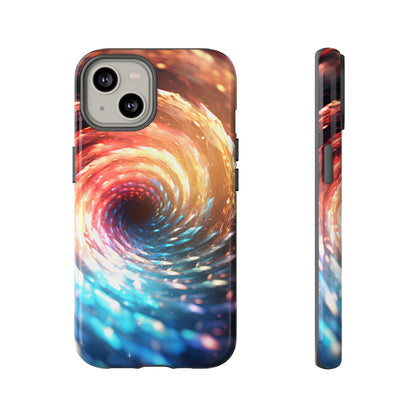 Crystal Portal of Light Phone Case – Vibrant Cosmic Design for iPhone, Samsung Galaxy, and Google Pixel Devices