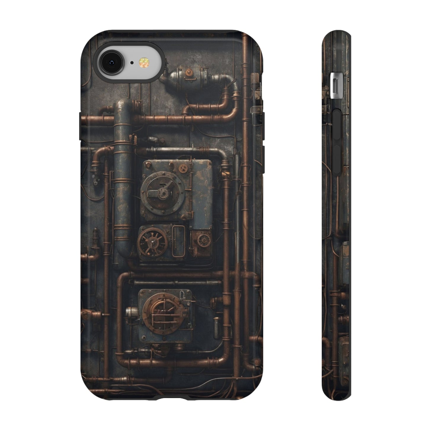 Diesel Punk Phone Case – Industrial Retro-Futuristic Design for iPhone, Samsung Galaxy, and Google Pixel Devices