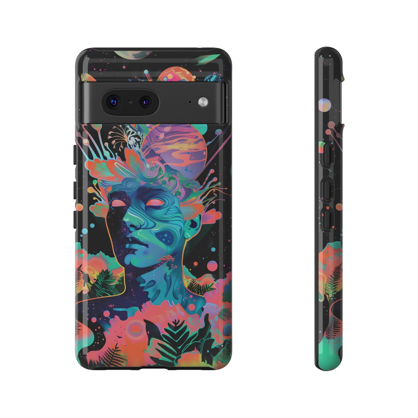 Open Your Mind Phone Case – Psychedelic Dream Pastel Design for iPhone, Samsung Galaxy, and Google Pixel Devices