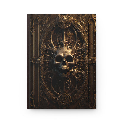 Book of the Dead Hardcover Notebook – Gothic Skull Design Journal for Dark Art and Occult Magic