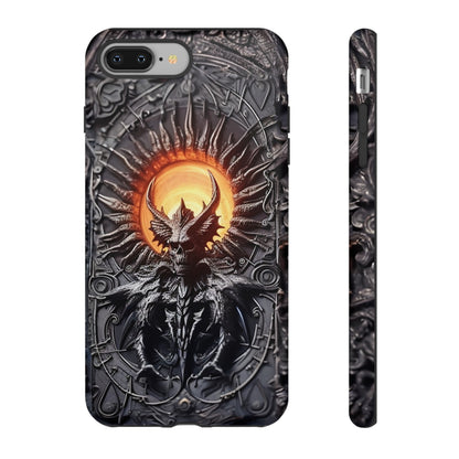 Skeletal Demonic King Phone Case – Ornate Gothic Design for iPhone, Samsung Galaxy, and Google Pixel Devices