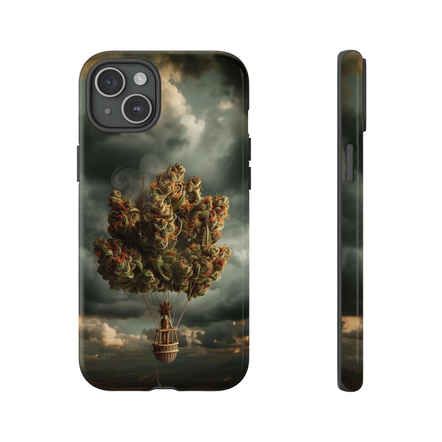 Cannabis Balloon Adventure Phone Case - For iPhone, Samsung Galaxy, and Google Pixel Devices