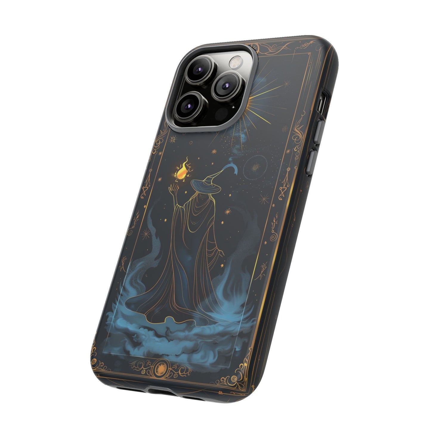 Enchanted Wizard Spellcaster Galaxy Phone Case - Mystical Wizardry Art For iPhone, Samsung Galaxy, and Google Pixel Devices