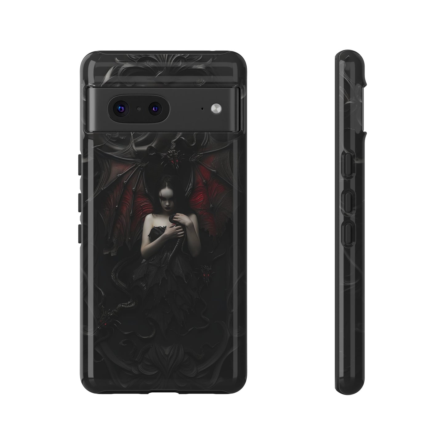 Succubus Phone Case - Dark Fantasy Gothic Design for iPhone, Samsung Galaxy, and Google Pixel Devices