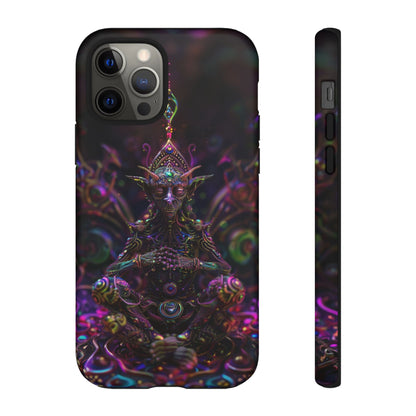 Mystical Machine Elf Phone Case - Psychedelic Vibes for iPhone, Samsung, Google Pixel