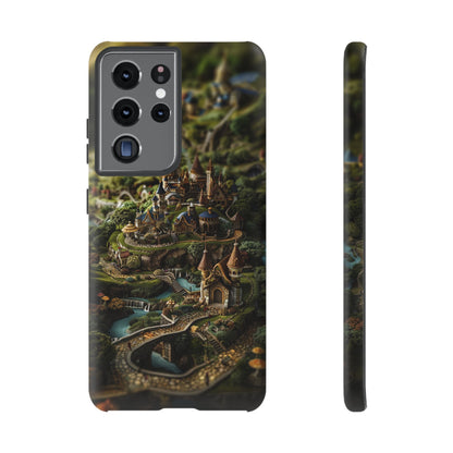 Fairy Kingdom Phone Case - Enchanted Castle Artwork for iPhone, Samsung Galaxy, and Google Pixel Devices