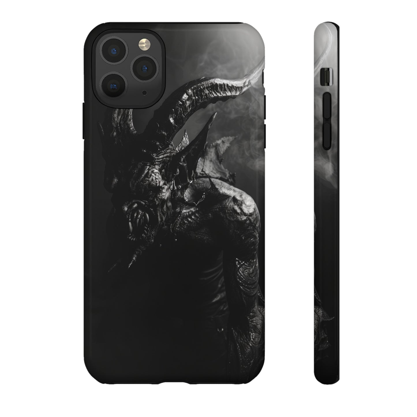 Dark Demon Phone Case – Possessed Horror Design for iPhone, Samsung Galaxy, and Google Pixel Devices