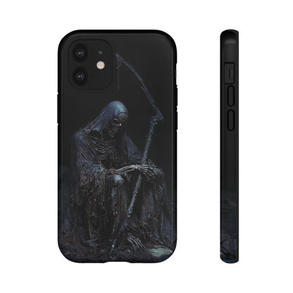 Dark Reaper Phone Case - Gothic Grim Reaper Art for iPhone, Samsung Galaxy, and Google Pixel Devices