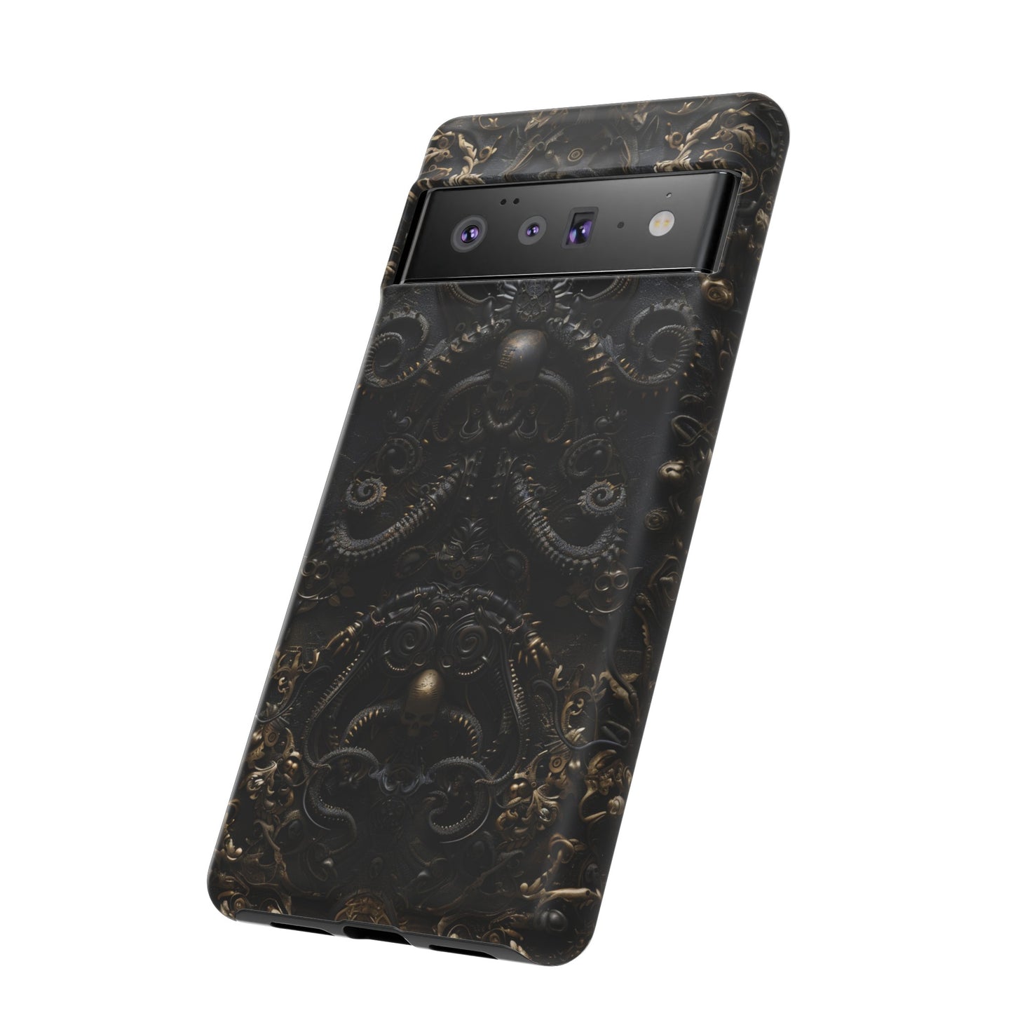 Gothic Steampunk Tentacle Phone Case - Unique Gothic Design for iPhone, Samsung Galaxy, and Google Pixel Devices