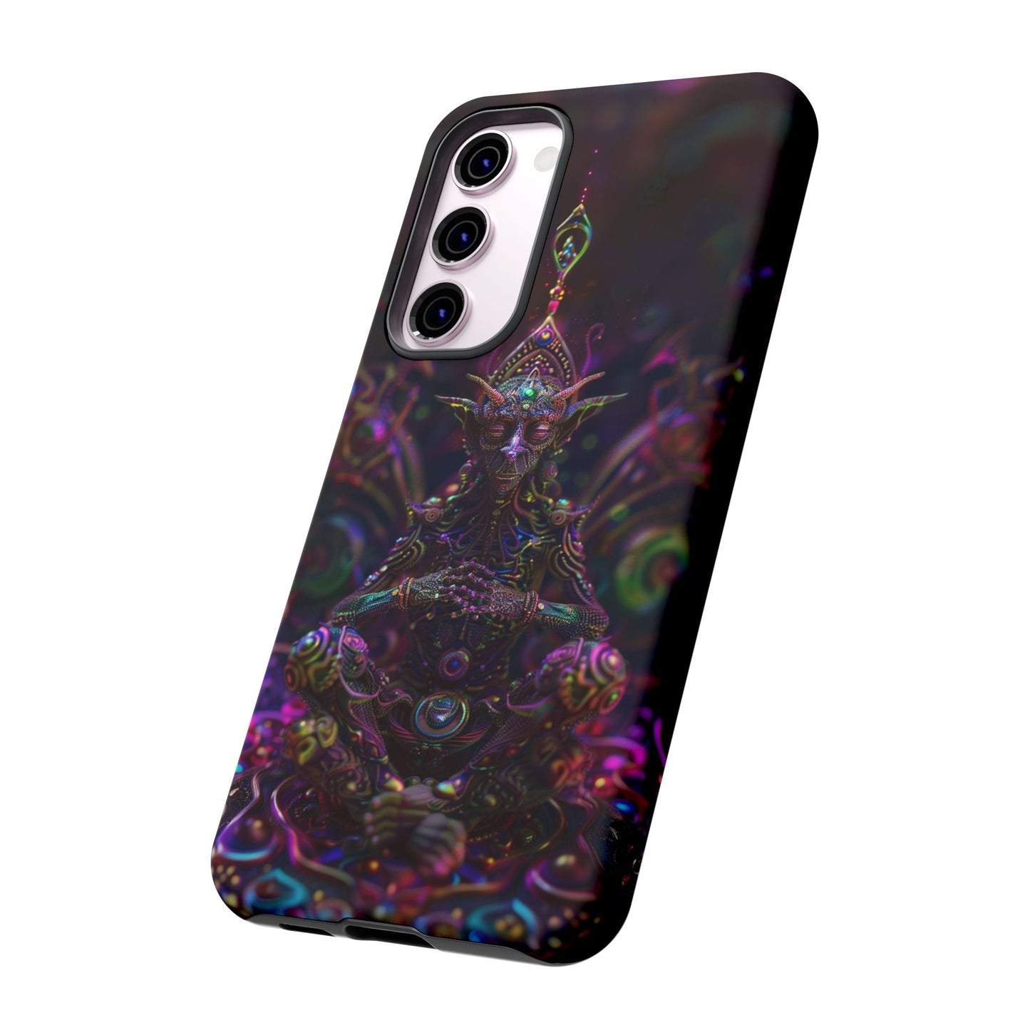 Mystical Machine Elf Phone Case - Psychedelic Vibes for iPhone, Samsung, Google Pixel