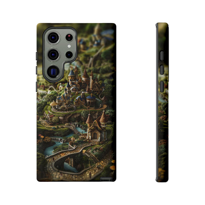 Fairy Kingdom Phone Case - Enchanted Castle Artwork for iPhone, Samsung Galaxy, and Google Pixel Devices