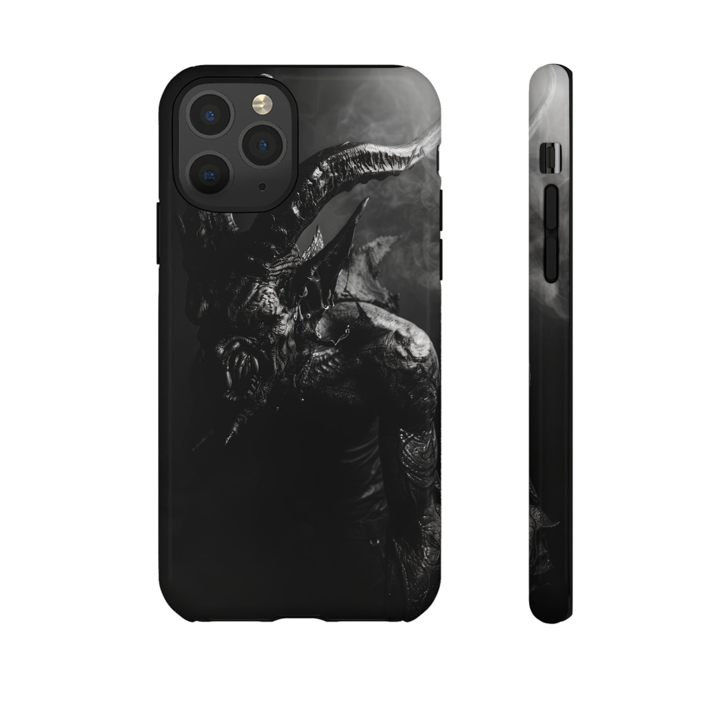 Dark Demon Phone Case – Possessed Horror Design for iPhone, Samsung Galaxy, and Google Pixel Devices