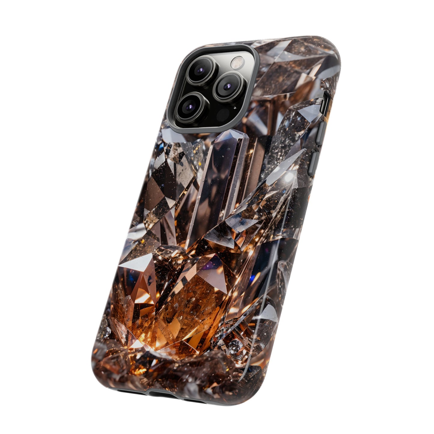 Crystalline Phone Case – Healing Crystal Quartz Design for iPhone, Samsung Galaxy, and Google Pixel Devices