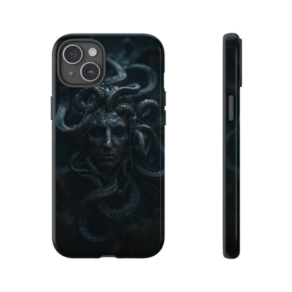 Medusa's Gaze Phone Case - Dark Mythological Design for iPhone and Samsung Galaxy Devices