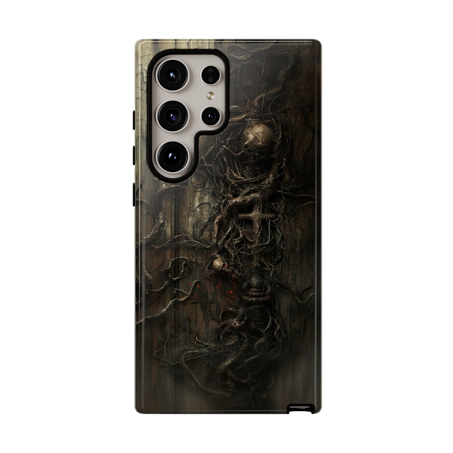 Creeping Dread Phone Case - Giger-Inspired Art for iPhone, Samsung Galaxy, and Google Pixel Devices