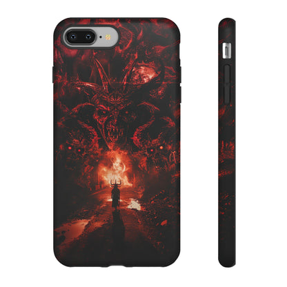 The Road to Hell Phone Case – Gothic Demon and Devil Design for iPhone, Samsung Galaxy, and Google Pixel Devices