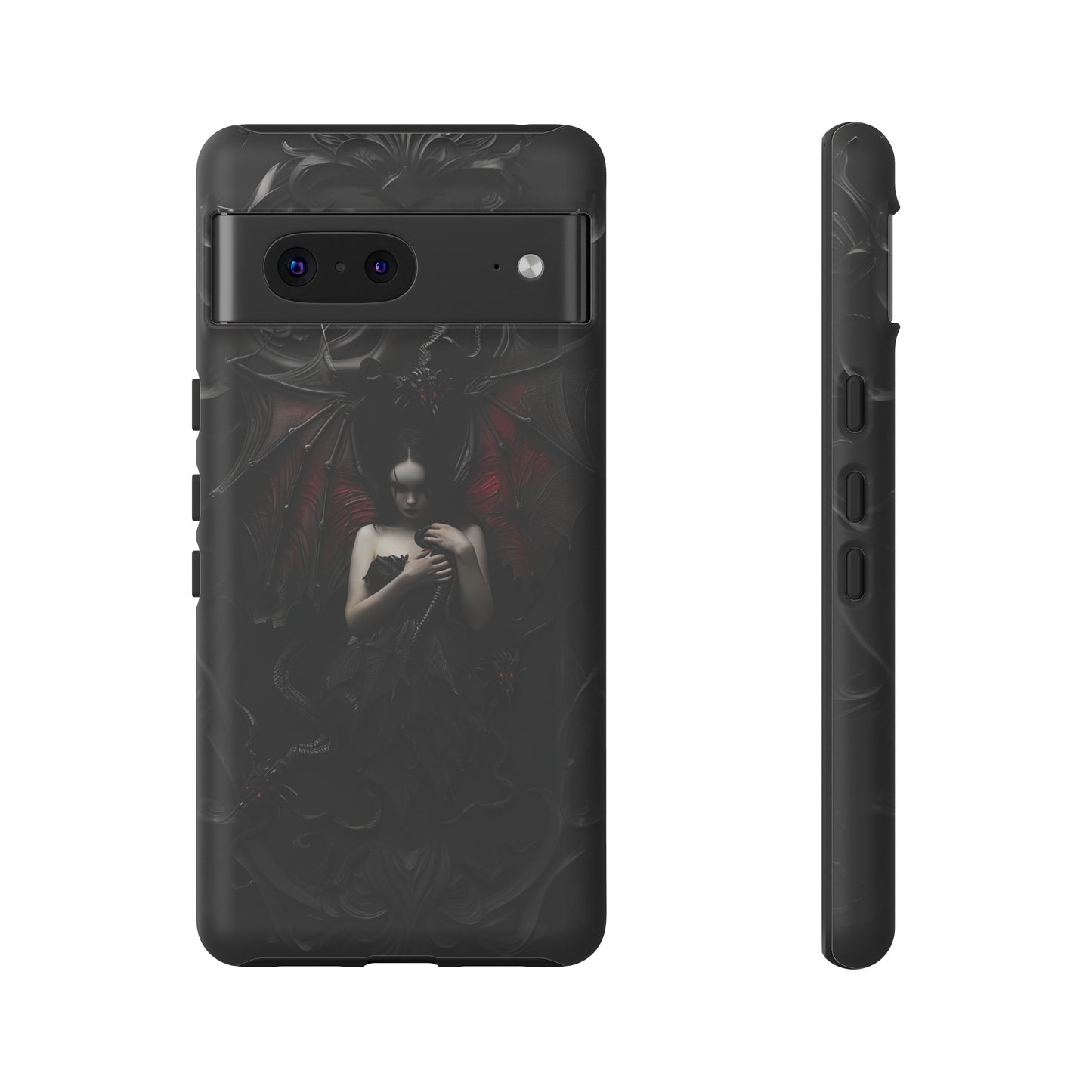 Succubus Phone Case - Dark Fantasy Gothic Design for iPhone, Samsung Galaxy, and Google Pixel Devices