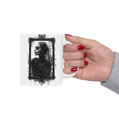 Gothic Elegance Ceramic Mug