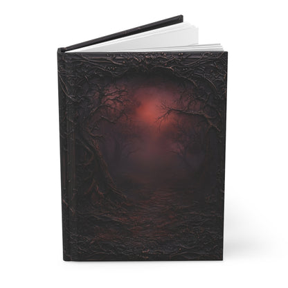 Haunted Forest Path Journal - Hardcover Notebook for Gothic and Fantasy Lovers