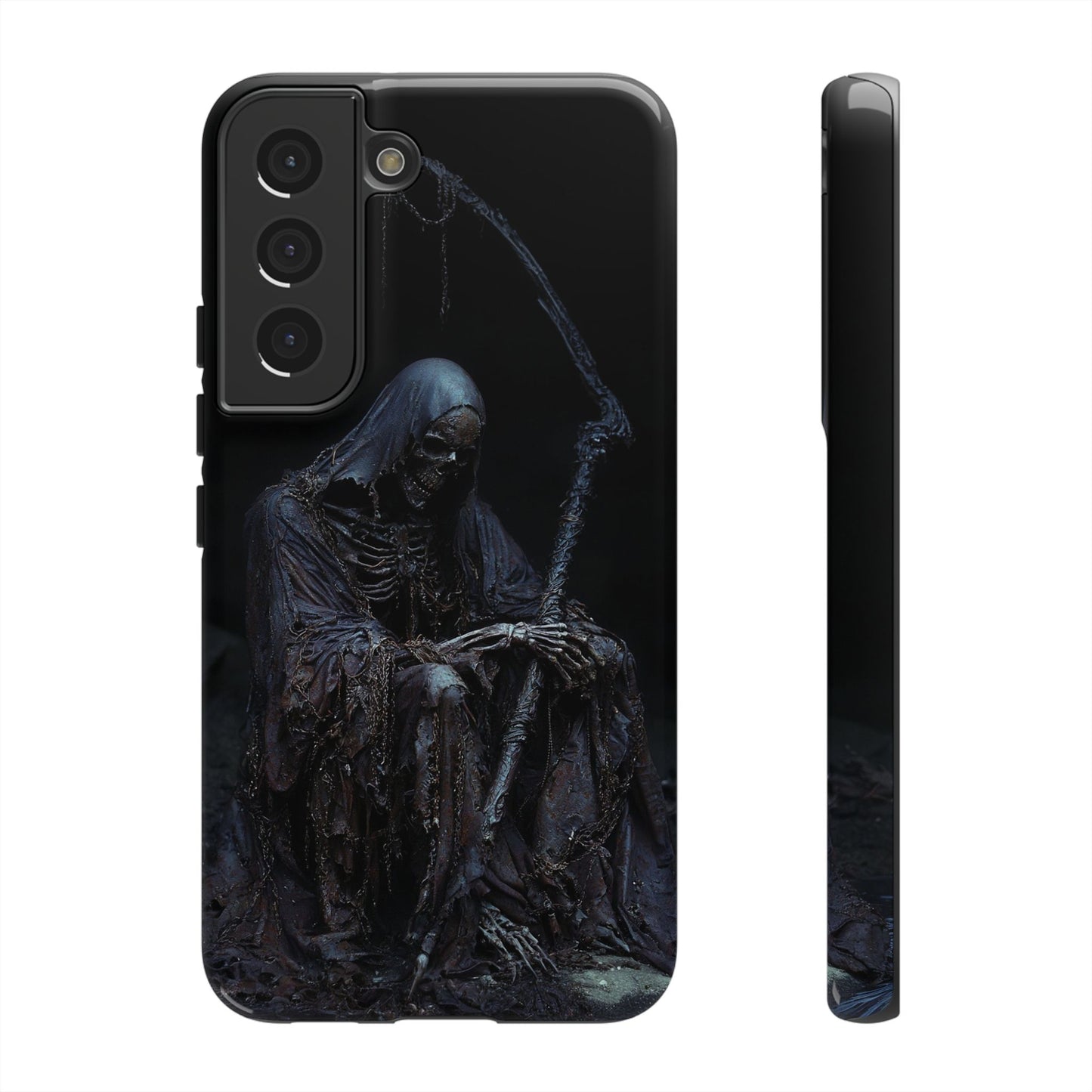 Dark Reaper Phone Case - Gothic Grim Reaper Art for iPhone, Samsung Galaxy, and Google Pixel Devices