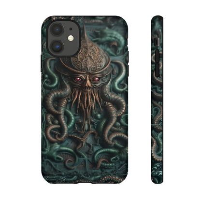 Nameless Dread Tough Phone Case – Lovecraftian Tentacle Horror Design for iPhone, Samsung Galaxy, and Google Pixel Devices