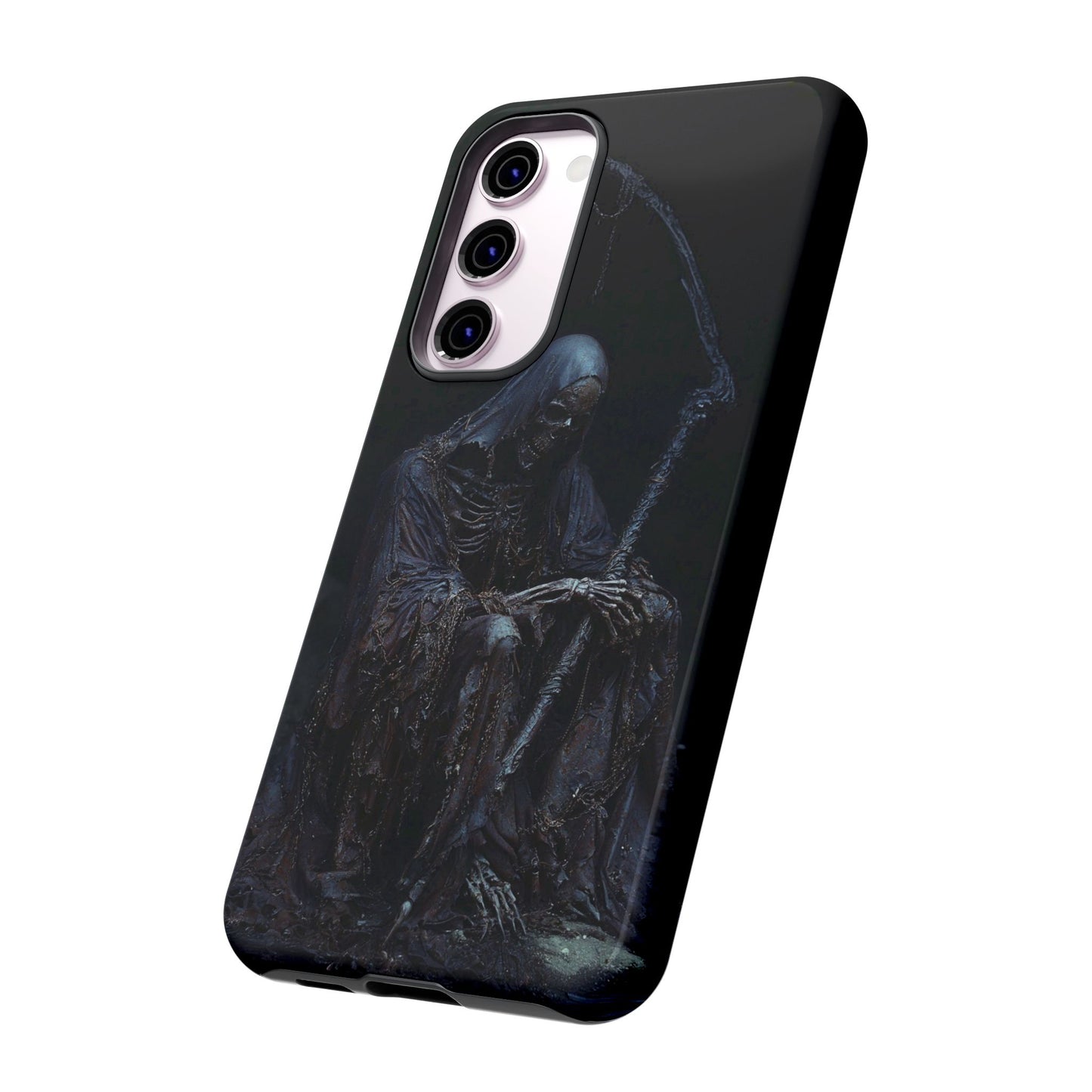 Dark Reaper Phone Case - Gothic Grim Reaper Art for iPhone, Samsung Galaxy, and Google Pixel Devices