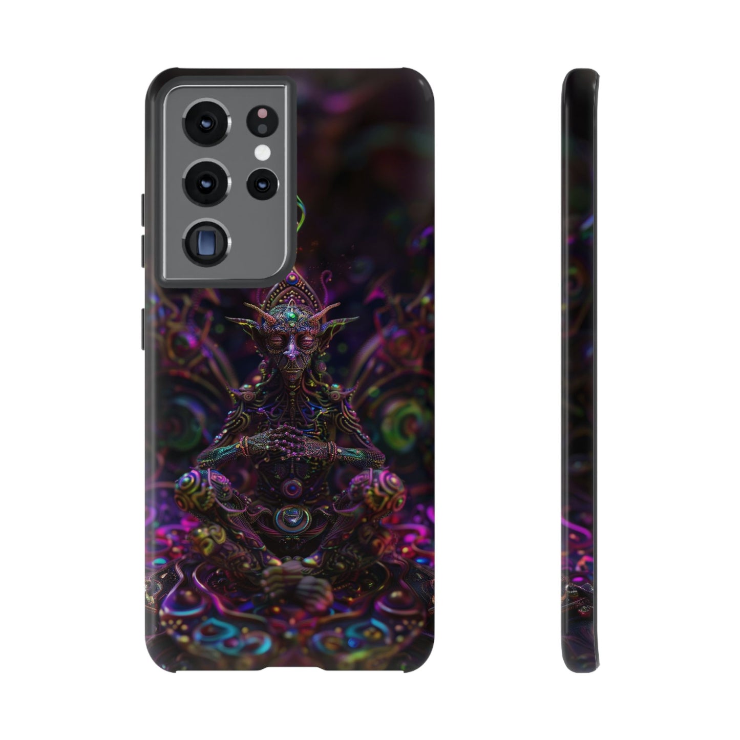 Mystical Machine Elf Phone Case - Psychedelic Vibes for iPhone, Samsung, Google Pixel