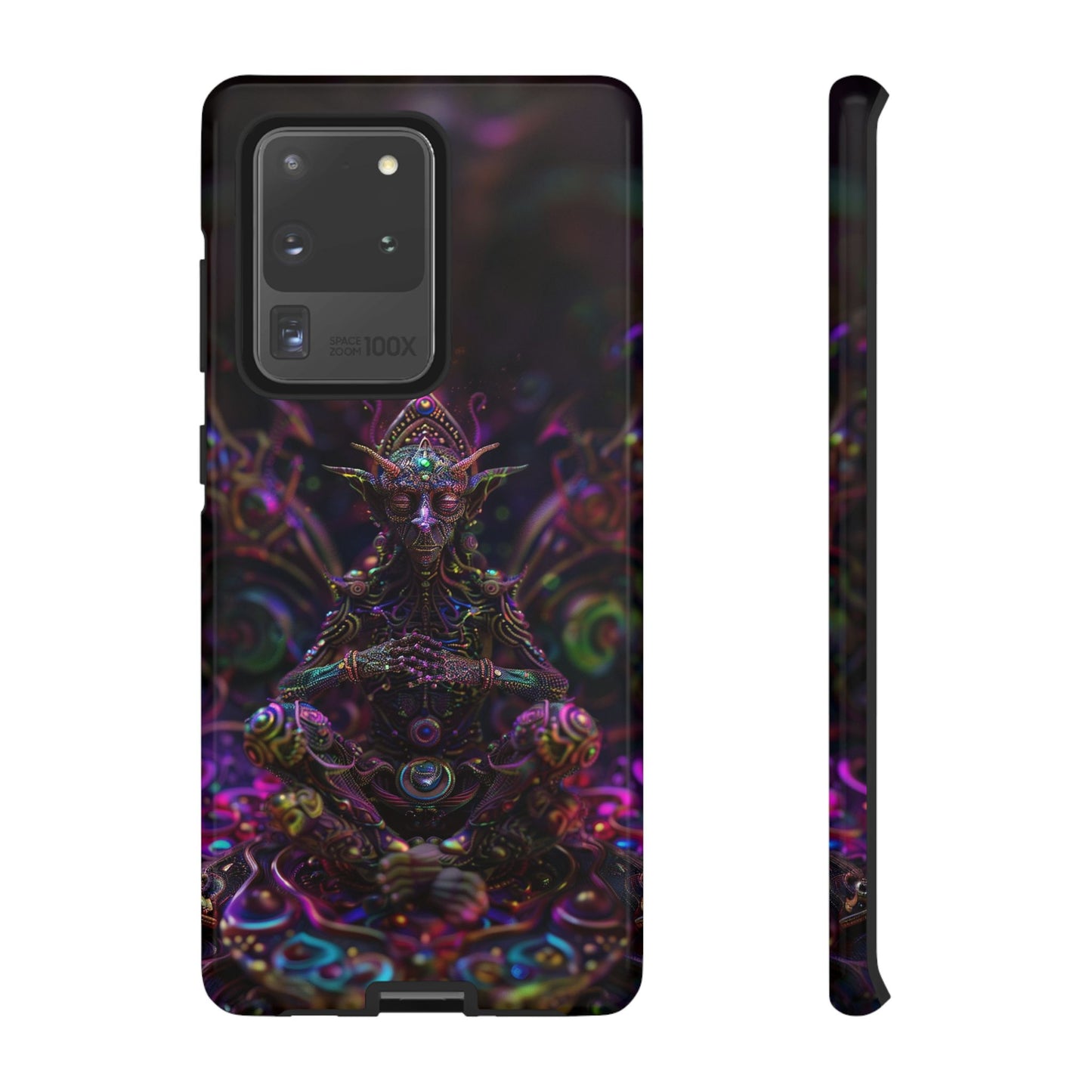 Mystical Machine Elf Phone Case - Psychedelic Vibes for iPhone, Samsung, Google Pixel