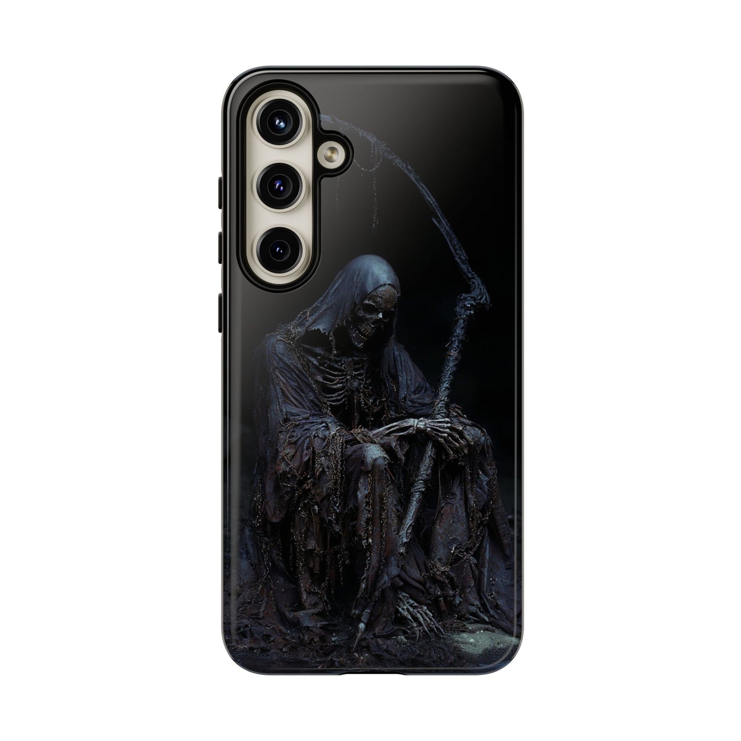 Dark Reaper Phone Case - Gothic Grim Reaper Art for iPhone, Samsung Galaxy, and Google Pixel Devices