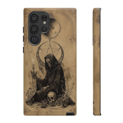 Gothic Reaper Phone Case - Dark Aesthetic Art for iPhone, Samsung, Google Pixel