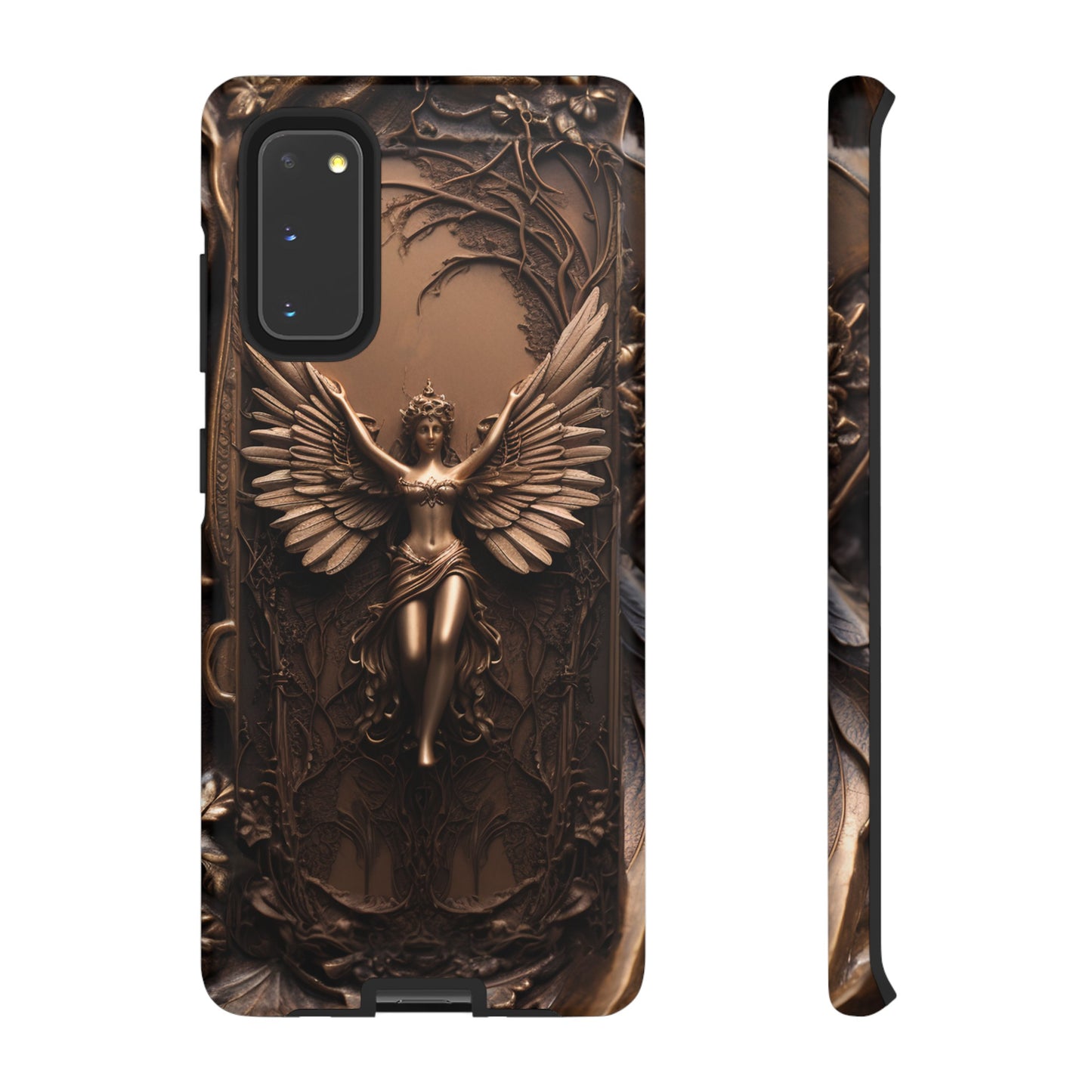 The Bronze Fairy Phone Case – Fantasy Faery Design for iPhone, Samsung Galaxy, and Google Pixel Devices