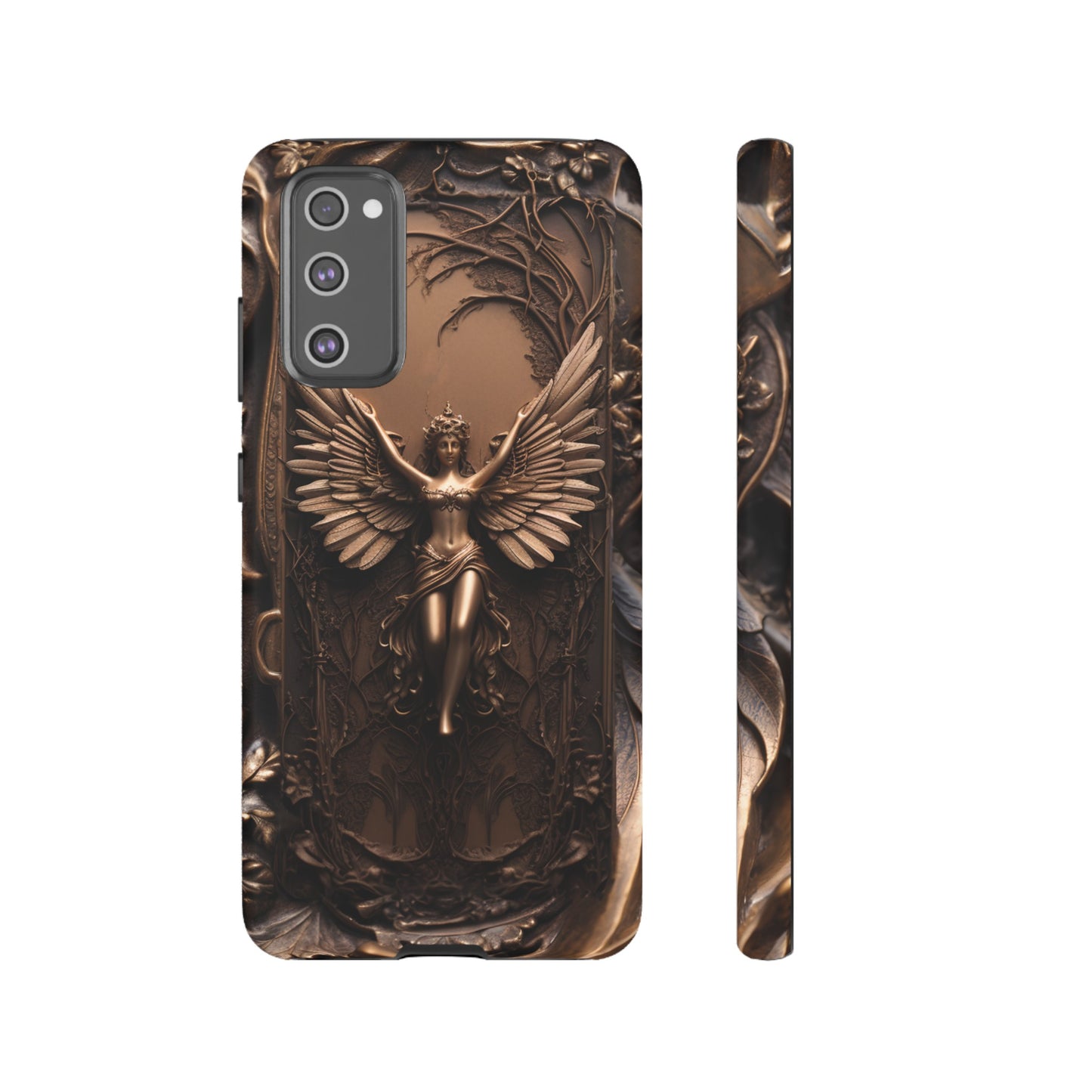 The Bronze Fairy Phone Case – Fantasy Faery Design for iPhone, Samsung Galaxy, and Google Pixel Devices