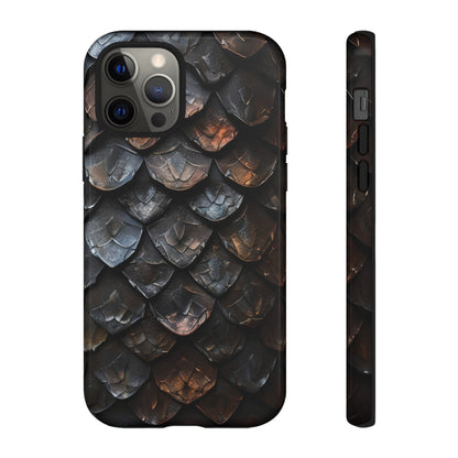 Dragon Scales Phone Case – Fantasy DnD Roleplay Design for iPhone, Samsung Galaxy, and Google Pixel Devices