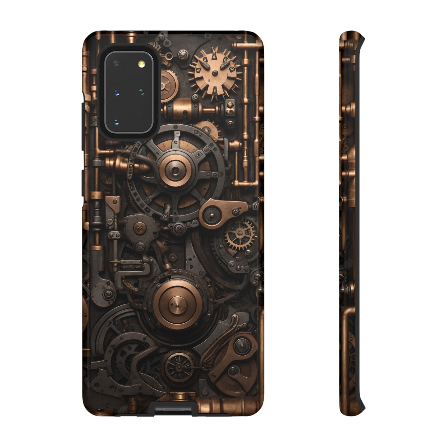 Steampunk Machine Phone Case – Victorian Gears Design for iPhone, Samsung Galaxy, and Google Pixel Devices