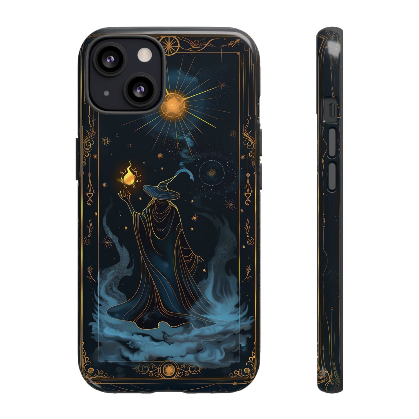 Enchanted Wizard Spellcaster Galaxy Phone Case - Mystical Wizardry Art For iPhone, Samsung Galaxy, and Google Pixel Devices