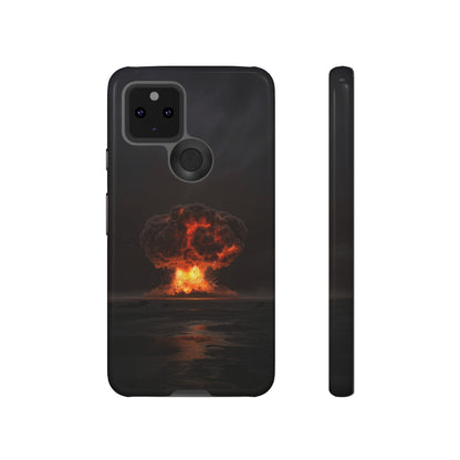 Atomic Explosion Phone Case - Dramatic Mushroom Cloud Design for iPhone and Samsung Galaxy Devices