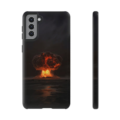 Atomic Explosion Phone Case - Dramatic Mushroom Cloud Design for iPhone and Samsung Galaxy Devices