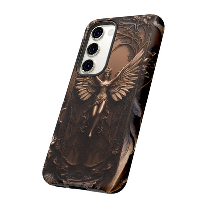 The Bronze Fairy Phone Case – Fantasy Faery Design for iPhone, Samsung Galaxy, and Google Pixel Devices