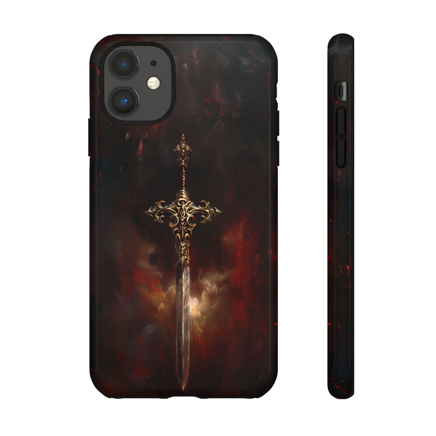 Epic Sword of Legends Phone Case - Dark Fantasy Art for iPhone, Samsung Galaxy, and Google Pixel Devices