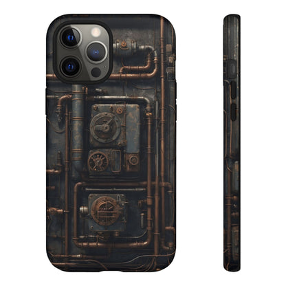 Diesel Punk Phone Case – Industrial Retro-Futuristic Design for iPhone, Samsung Galaxy, and Google Pixel Devices