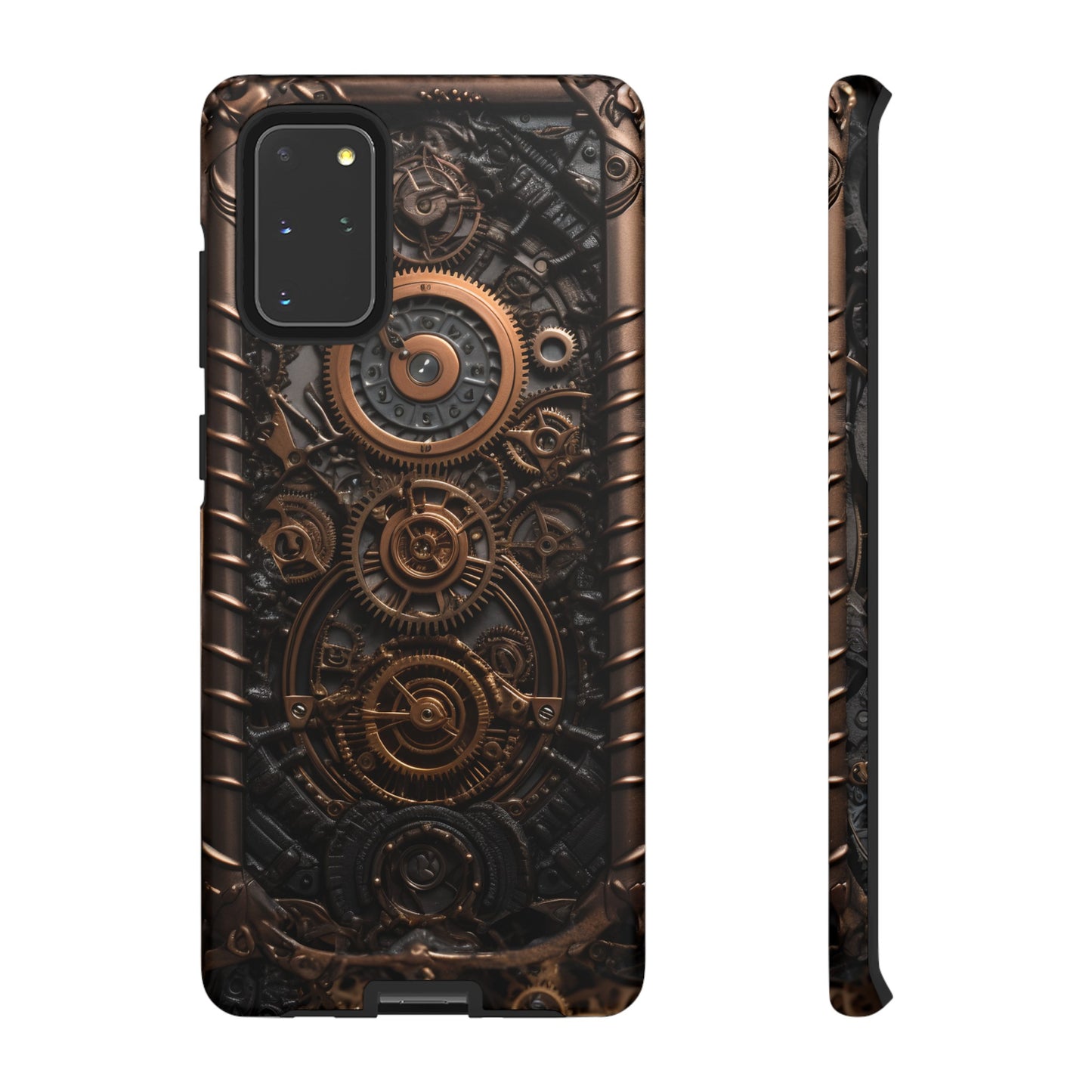 Gearworks 2 Phone Case – Steampunk Victorian Design with Gears and Clockwork for iPhone, Samsung Galaxy, and Google Pixel Devices