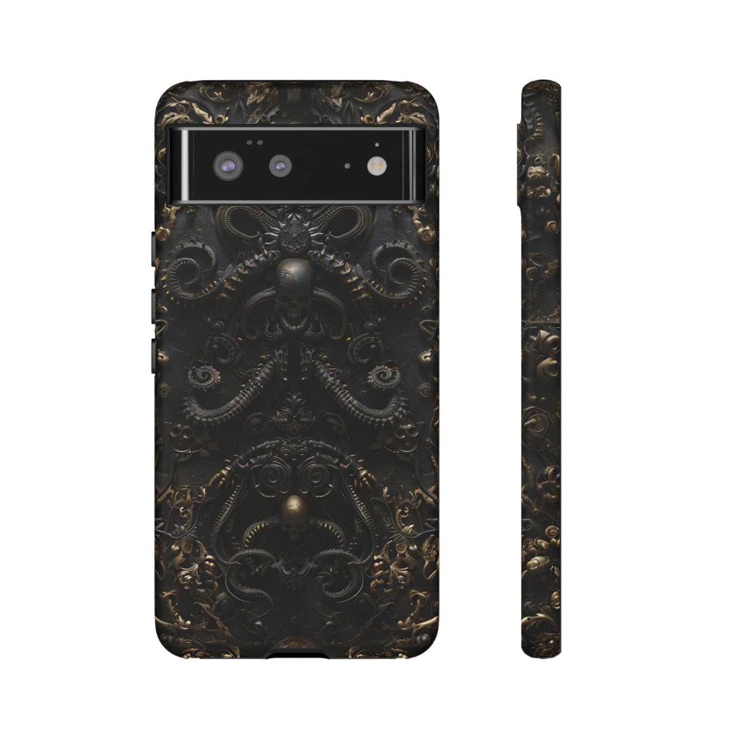 Gothic Steampunk Tentacle Phone Case - Unique Gothic Design for iPhone, Samsung Galaxy, and Google Pixel Devices