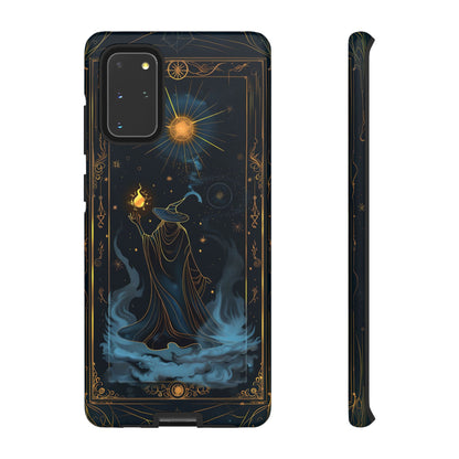 Enchanted Wizard Spellcaster Galaxy Phone Case - Mystical Wizardry Art For iPhone, Samsung Galaxy, and Google Pixel Devices