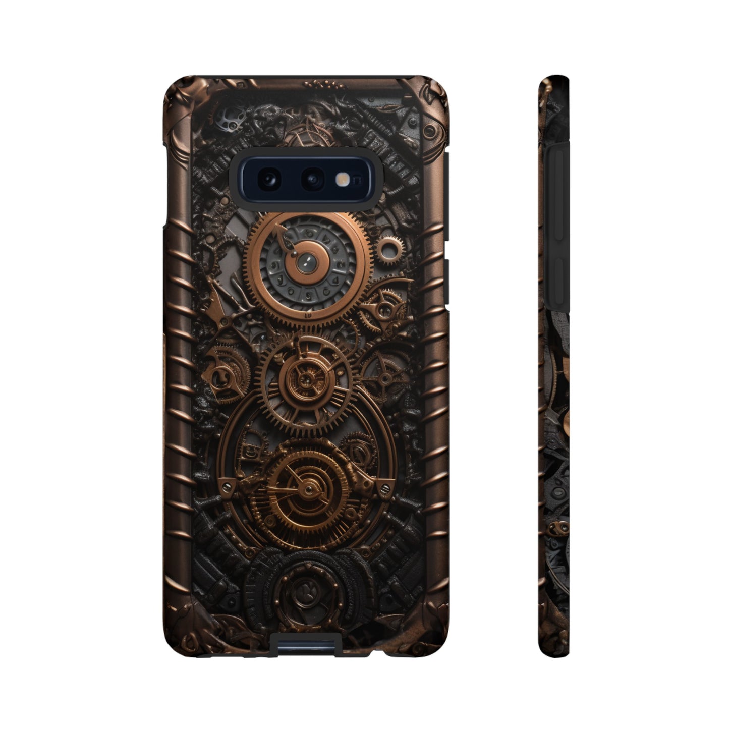 Gearworks 2 Phone Case – Steampunk Victorian Design with Gears and Clockwork for iPhone, Samsung Galaxy, and Google Pixel Devices