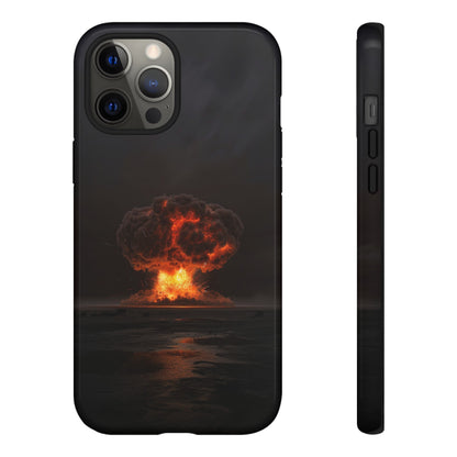 Atomic Explosion Phone Case - Dramatic Mushroom Cloud Design for iPhone and Samsung Galaxy Devices