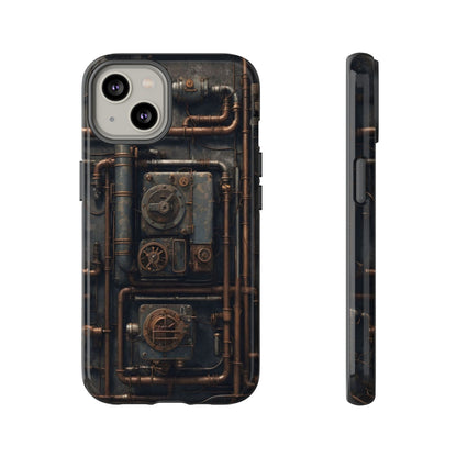 Diesel Punk Phone Case – Industrial Retro-Futuristic Design for iPhone, Samsung Galaxy, and Google Pixel Devices