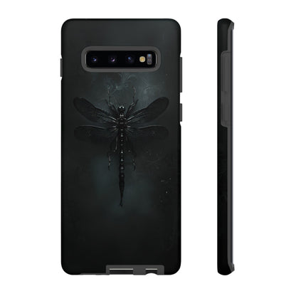 Gothic Dragonfly Phone Case – Dark Elegance Design for iPhone, Samsung Galaxy, and Google Pixel Devices