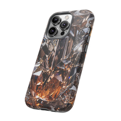 Crystalline Phone Case – Healing Crystal Quartz Design for iPhone, Samsung Galaxy, and Google Pixel Devices