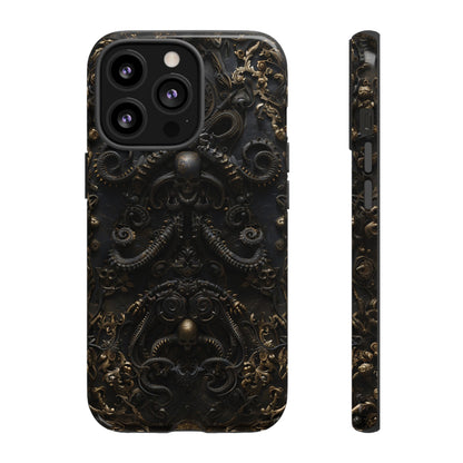 Gothic Steampunk Tentacle Phone Case - Unique Gothic Design for iPhone, Samsung Galaxy, and Google Pixel Devices